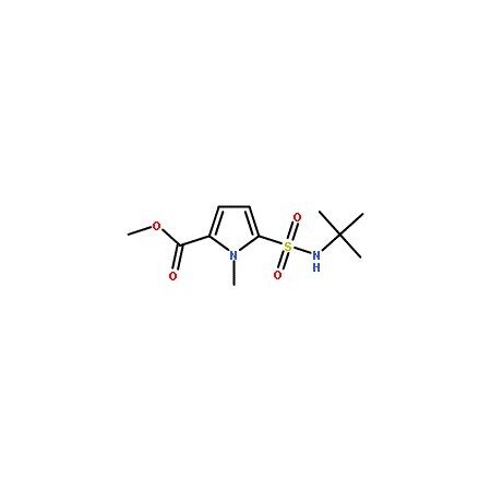 Ak Scientific Methyl 5-[(tert-butylamino)sulfonyl]-1-methyl-1H-pyrrole-2-carboxylate (100mg), CAS 519056-59-8 Y9309-100mg