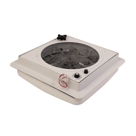 Hengs Ind For 14 x 14 White Screen With Fan White Screen White Lid 12 Volt 3 Speed Switch SV1112-G4