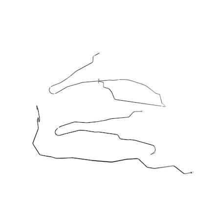 Acdelco PIPE KIT BRK, Brake Hydraulic Line Kit, 19419073