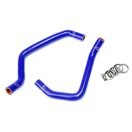 Hps Performance High Temp Reinforced Silicone Heater Coolant Hose Kit, Blue,  57-1702-BLUE