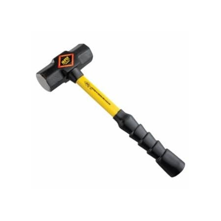 Nupla Blacksmith's Double-Face Steel-Head Sledge Hammer, 4 lb, 14 in SG Grip Handle 545-27-045