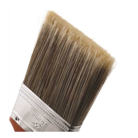 Linzer 2 in. Flat Cut, 3 in. Flat Cut, 2.5 in. Angled Sash Polyester Paint Brush Set, 3PK HD A 1172 3