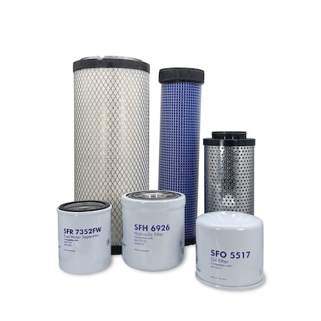 Hero Preventative Maintenance Kit Bobcat S450 Loader B1ED11001 & Above, Spin-On Cooling Fan Filter MSU-BC-0071