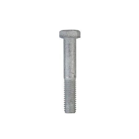 Hex Bolt 1/2" D X 3" L Hot Dipped Galvanized Steel Hot Dipped Galvanized, 50PK