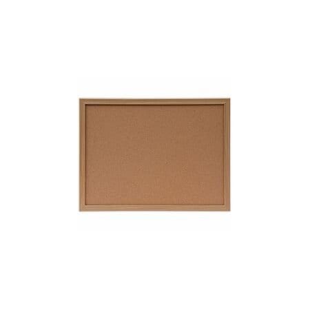 Universal Cork Board, Oak Style, 24x18 UNV43602