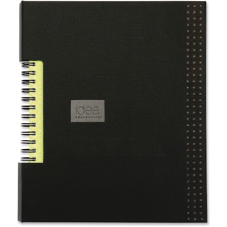 Tops Idea Collective Wirebound Notebook, Black TOP56897