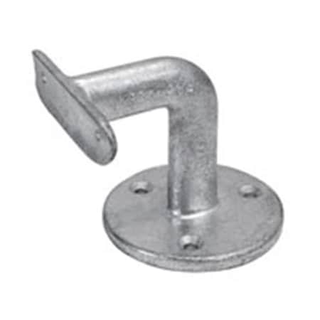 Kee Safety Wall Mounted Handrail Bracket, 1.25 in. Dia., Gray 296555
