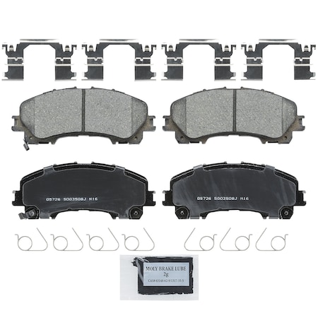 Wagner Brake QuickStop Front Disc Brake Pad Set Ceramic,  ZD1736