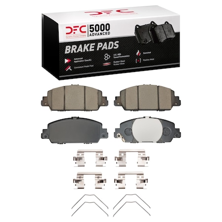 Dfc 5000 Advanced Disc Brake Pad Set,  1551-1654-01