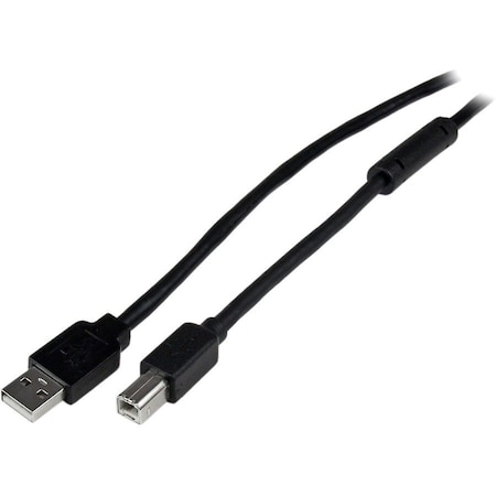 Startech.Com 20m Active USB 2.0 A to B Cable - M/M USB2HAB65AC