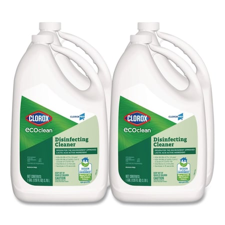 Clorox Cleaners & Detergents, 128 oz Refill Bottle, Unscented, 4 PK 60094CT