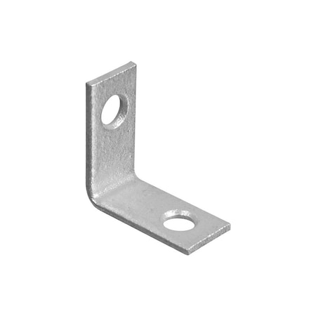 National Hardware V115 Series Corner Brace, 1 in L, 1/2 in W, 1 in H, Galvanized Steel, 0.07 Thick Material N208-728