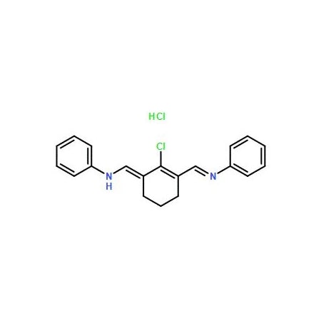 Ak Scientific N-((2-Chloro-3-((phenylimino)methyl)cyclohex-2-en-1-ylidene)methyl)aniline hydrochloride (25g), CAS 9783AB-25g