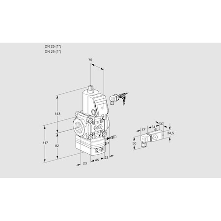 Honeywell Kromschroder VAG125R/NWAE KS88005960