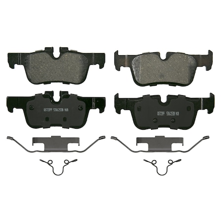 Wagner Brake QuickStop Rear Disc Brake Pad Set Ceramic, ZD1762