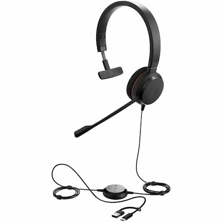Jabra EVOLVE 20 MONO UC, USB C/A 4993-829-289-01