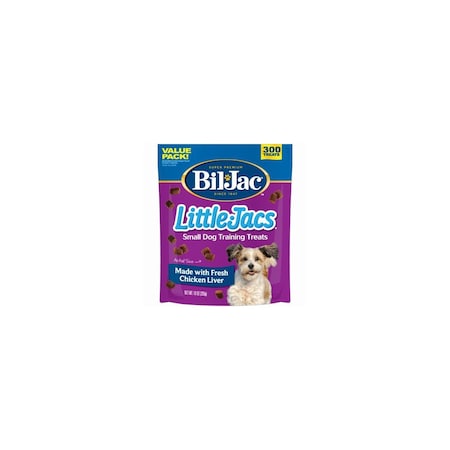 American Distribution & Mfg Co Little-Jacs Small Dog Training Treats Chicken Liver, 10-oz. 510