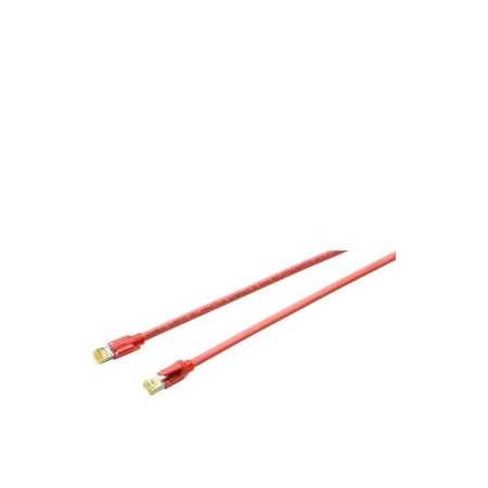 Siemens Industrial Ethernet TP Cord RJ45/RJ45, CAT 6A, TP cable 4x2 red 6XV1870-4RE50