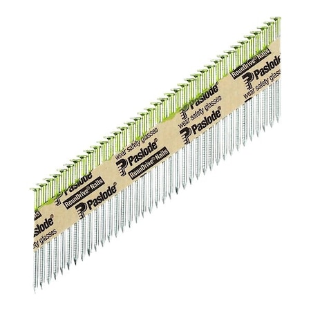 Paslode Framing Nails, 3 in L, 10 ga, Hot Dipped Galvanized, Offset Round Head, 30 Degrees 657387