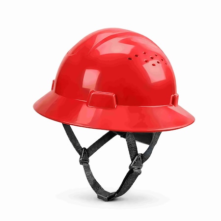 Ge Hard Hat, Vented, Red GH328R