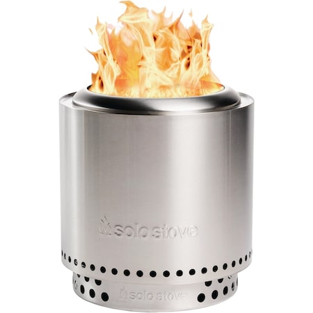 Solo Stove Ranger 2.0 15'' Round Wood Burning Smokeless Fire Pit with Stand SSRAN-SD-2.0