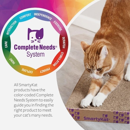Smartykat Scratch Up+ Cat Scratcher 09169-99997-012