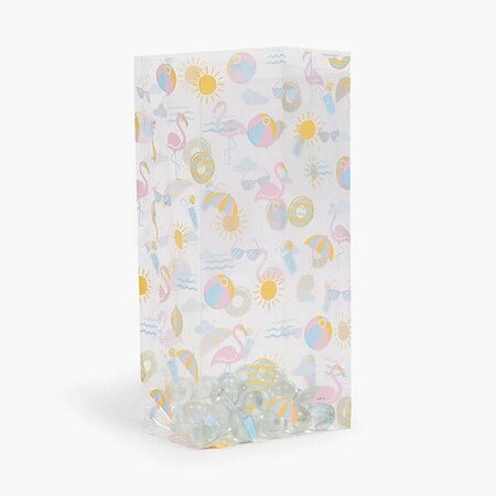 Nashville Wraps Summer Splash Cello Bags, 4x2.5x9.5 in, 100PK C2BSSP