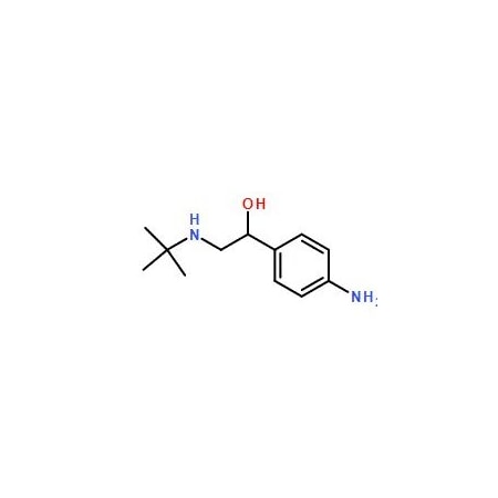 Ak Scientific 1-(4-Aminophenyl)-2-(tert-butylamino)ethanol (25mg), CAS 56138-70-6 8204AB-25mg