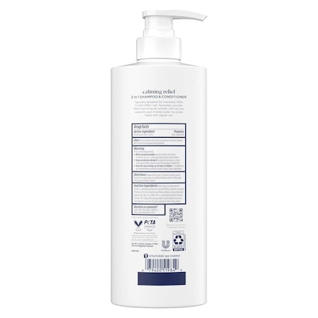 Dove Damage Therapy Calming Relief 2 in 1 Anti-Dandruff Shampoo and Conditioner, 18 Fluid Ounce, 4PK 64792267