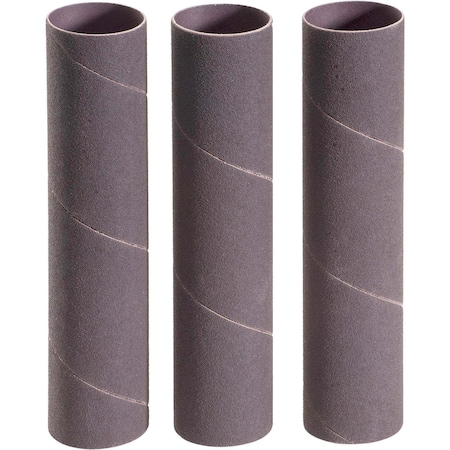 Woodstock 2" Dia. x 9" A/O Hard Sanding Sleeve, 80 Grit, 3PK D1491