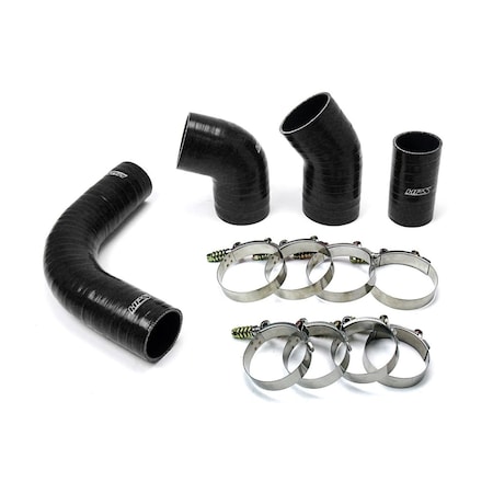 Hps Performance Ultra High Temp Aramid Reinforced Silicone Intercooler Hose Boots Kit, Black,  57-1575-BLK