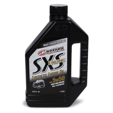 Maxima Racing Oils 1 ltr SXS Engine 5W50 Synthetic Motor Oil MAX30-18901S
