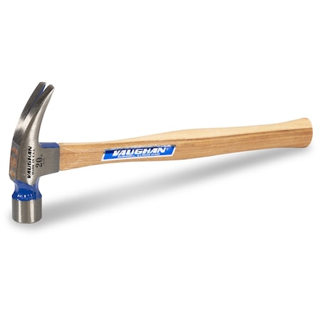 Vaughan 16 Oz. Milled Face, Rip Framing Hammer, 16'' Hickory Handle, Demolition Hammer, Model 999ML VN10530