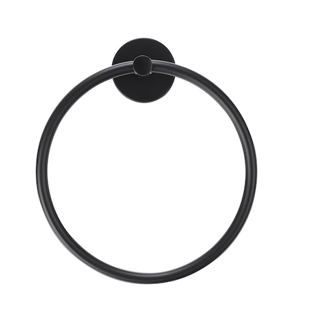 Paradise Bathworks Utopia, Towel Ring, Matte Black 71020