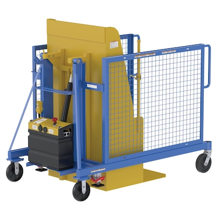 Vestil UNIV DC TRASH CAN DUMPER 400LB 48.56 TCD-U-48-DC