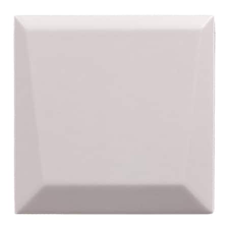 Andova Tiles Sakari-Oren 4-in. 3D Beveled Matte Ceramic Wall Tile (4.52 Square Feet Per Box) ANDSAKO1384