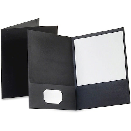 Tops Products PORTFOLIO, LINEN, 2PCKT, BK 53406