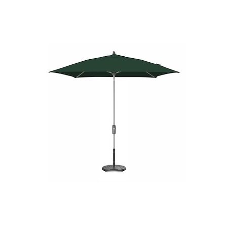 Treasure Garden 7.5 ft Square Patio Umbella, aluminum, fiberglass ribs, outdoor, Forest Green UM847SQ-SS 5446 Forest Green