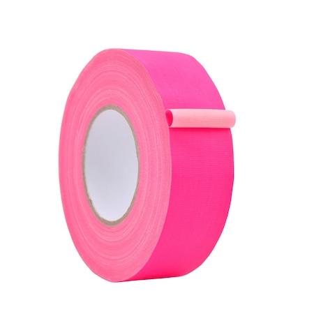 Wod Tape DTC12F Contractor Grade Duct Tape Fluorescent Pink 49 in. x 60 ft. WOD DTC12F-49000-LOG-60-FPI