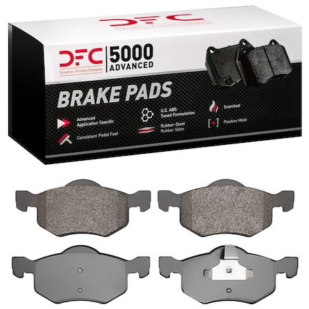 Dfc 5000 Advanced, Disc Brake Pad Set,  1552-0843-00