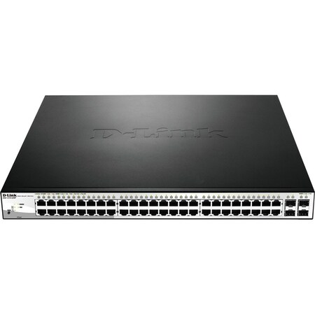 D-Link 48 GIGABIT POE PORTS 4 X GIGABIT GBE/SFP COMBO PORTS. L2+ DGS-1210-52MP