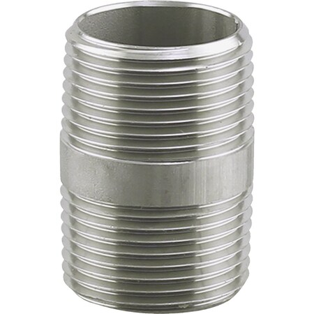 Plumbeeze PLUMB-EEZE 3/4'' MIP x 6'' Stainless Steel Nipple U2-SSN-0760