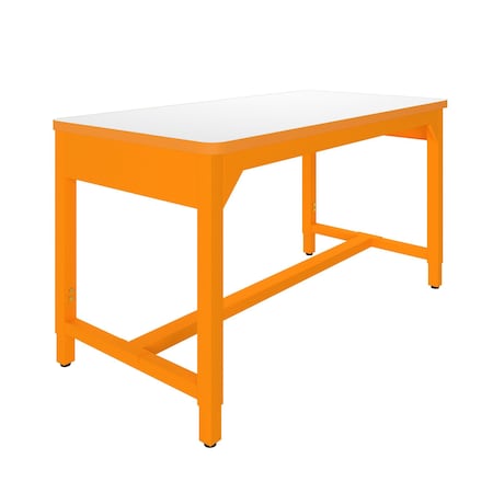 Diversified Spaces Fab Lab Workbench, Top 72"x30" Eraseable AMS7230LETT