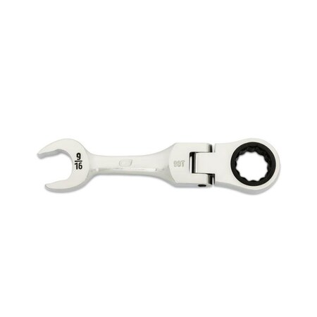 Gearwrench Stubby Flex Combination, 9/16 in, 12 Pt 86874