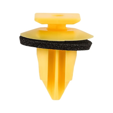 Auveco Toyota Yellow Door Garnish Clip with Sealer, 25PK 22454