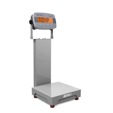 B-Tek Bench Scale, 200 Lb Capac. NB-BC-1818-50-SP-COMPLETE