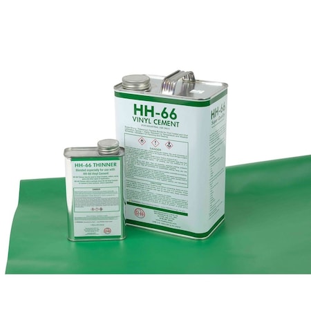 Mytee Products 18oz Vinyl Tarp Repair Kit, 18oz Green Tarp Patch with Vinyl Cement and Thinner TRK-Pro-Green