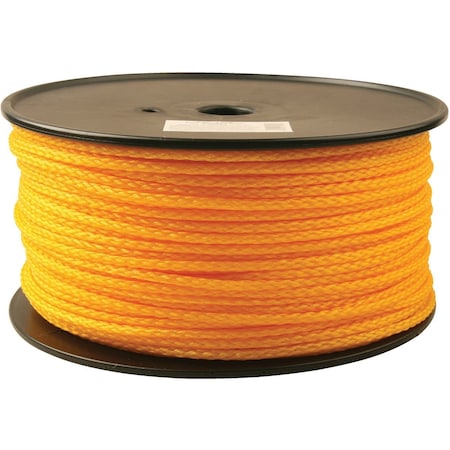Do It Best 3/16''x650 ' Yellow Braided Polypropylene Rope 704651