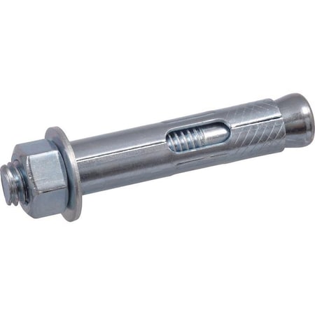 Hillman 5/8 in. D X 3 in. L Steel Hex Head Sleeve Anchors, 10PK 370813