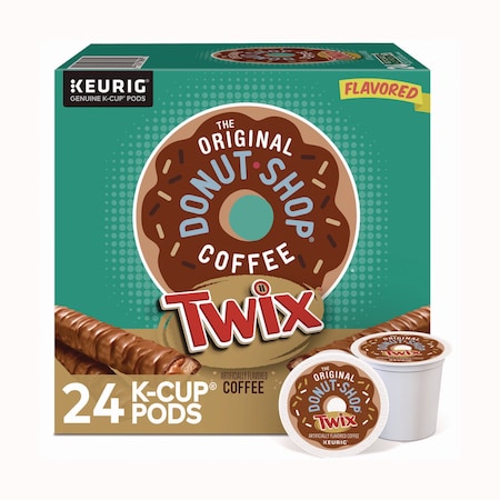 The Original Donut Shop Twix Flavored Coffee K-Cups, 24PK 5000368824